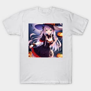 Halloween Anime W T-Shirt